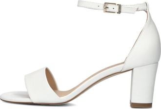 Peter Kaiser Schoenen, Dames, Wit, 39 EU, Leer, Witte Sandalen met Blokhak