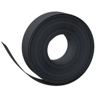 Berkfield Home Durable Garden Edgings 4 pcs Black 10 m 15 cm Polyethylene