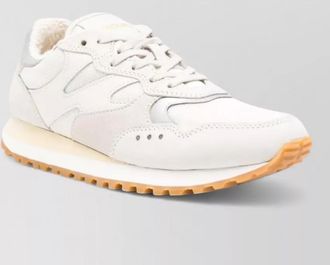 Woolrich gravel sneakers perforated accents rubber sole