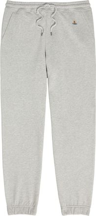 Vivienne Westwood Classic Logo-embroidered Cotton Sweatpants - Grey - XL