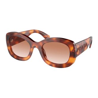 Prada Sunglasses, female, Brown, Size: 54 MM Stylish Sunglasses in Red