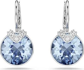 Swarovski Bella V Oorhangers - Dames - Oorbellen - Blauw - ONE Size - Accessoires