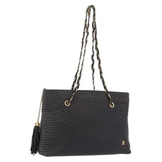 Bally Pre-owned Shoulder Bag - Dames - Pre-owned - Zwart - Maat: ONE Size Leer