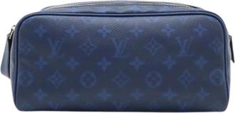 Louis Vuitton Pre-owned Clutches, male, Blue, Size: ONE SIZE Pre-owned Vintage Monogram Clutch Bag