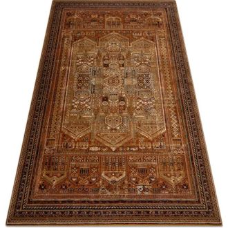 RugsX Alfombra De Lana Omega Siran Oriental Lat&oacute;n Marr&oacute;n Brown 170x235 Cm
