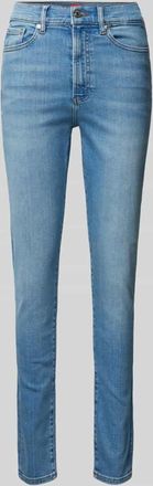 HUGO BOSS Skinny Fit Jeans im 5-Pocket-Design Modell Girali in Hellblau, Größe 26/32