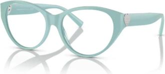 Tiffany & Co. Stijlvolle Zonnebril - unisex - Brillen - Blauw - 55 MM - Accessoires