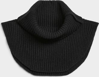 Unio Hamburg Womens Thick merino wool knit neck warmer