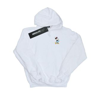 Disney Dames/Dames Minnie Mouse Kick Chest Hoodie (Wit)