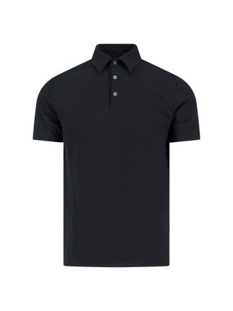 Zanone Classic Cotton Polo With Traditional Collar