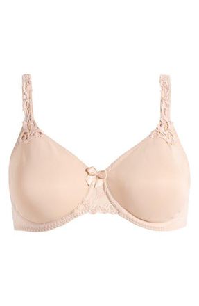 Simone Pérèle Andora Underwire Minimizer Bra in Peau Rose at Nordstrom, Size 38F