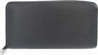 Louis Vuitton Black Epi Leather Long Wallet (Bi-Fold) (Pre-Owned)