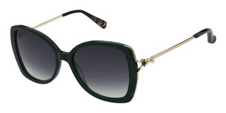 Ted Baker TB1773 Vallie 561 Womens Sunglasses Green Size 55