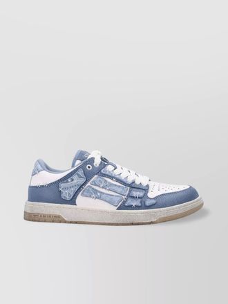 スニーカー AMIRI SS25 \"MA QUAD SKEL\" SNEAKER (AMFOSR1115 VINTAGEBLUE) DEBOSSED MA QUAD SKEL-TOP LOW - Vintage Blue | AMIRI
