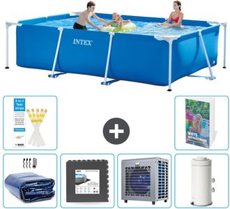 Intex Piscina Con Estructura Rectangular - 300x200x75 Cm - 7-piezas S16