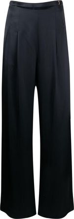 Cult Gaia Tash wide-leg trousers - women - Polyester/Acetate - 10 - Black