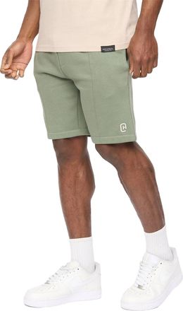 Crosshatch Bardon-sweatshorts voor heren (Olijf)