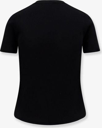 Max Mara Womens Adelio Viscose Blend T-Shirt Black T-Shirts & Jerseys