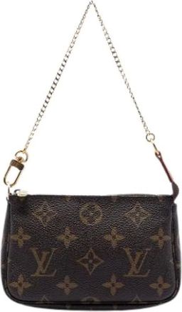 Louis Vuitton Pre-owned Mini Bags, female, Brown, Size: ONE SIZE Pre-owned Fabric Mini Bag
