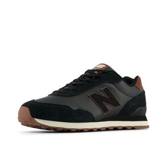 New Balance Mens 515 V3 Classic Sneaker, Black/Black, 10.5