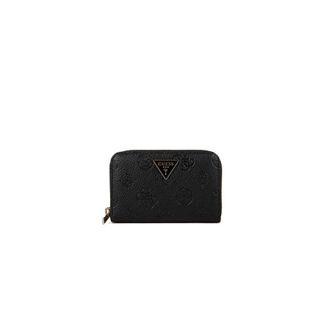 Guess Cresidia Ii Slg Med Zip Around - Dames - Portefeuilles - Zwart - ONE Size - Accessoires