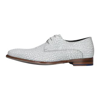 Floris Van Bommel De Stijler - Heren - Nette schoenen - Grijs - 43 1/3 EU - Leer - Schoenen