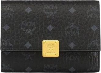 MCM Accessoires > Portefeuilles & Kaarthouders - Dames - Portefeuilles - Zwart - ONE Size - Accessoires