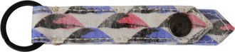 Costume National Italiaans Driekleurig Sleutelhanger Accessoire - Heren - Sleutelhangers & Tashangers - Veelkleurig - ONE Size - Accessoires