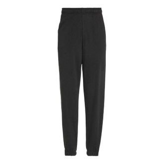 Tommy Jeans Heren Katoenen Badge Joggingbroek (Zwart)