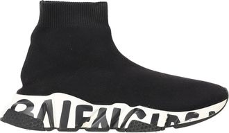 Balenciaga Pre-owned Womens Speed Graffiti Trainers in Black - Size EU 38
