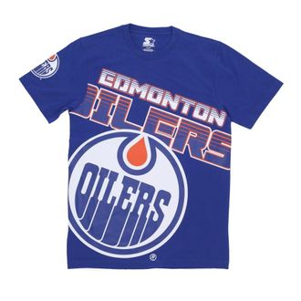 Starter Heren, Tops, Blauw, Maat: M Katoen