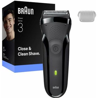 Braun Series 3 300S Rasoio Trimmer Nero