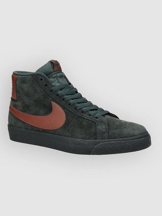 Nike SB Zoom Blazer Mid Skateschuhe schwarz