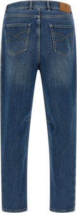 Brunello Cucinelli Cotton Denim Jeans - Blue
