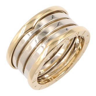 Bulgari B.Zero1 Gold Silver Yellow Gold (18K) White Gold (18K) Band Ring (Pre-Owned)
