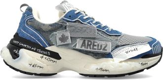 Dsquared2 Faster Sneakers - Heren - Sneakers - Blauw - 40 EU - Leer - Schoenen