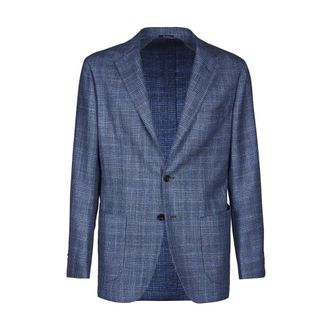 Sartorio Napoli Hombre, Chaquetas, Azul, Talla: 2XL