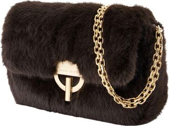 Vanessa Bruno Womens Shoulder Bag Brown Synthetic