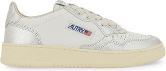 Autry Medalist Low Perforated Toe Leather Sneakers