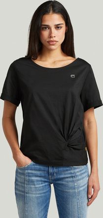 G-Star Knot Top - Zwart - Dames