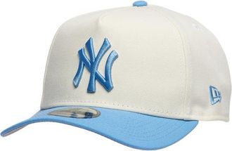 New Era Womens New York Yankees Yankees 9Forty A-Frame Cap - Adult Silver/Carolina