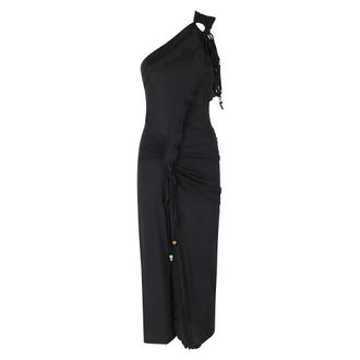 Isabel Marant Juliane Midi Dress - female - Isabel Marant - Midi Dresses - Black - S - Dresses