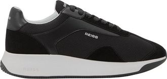 Reiss Emmett V2 Leather Trainer Sneaker