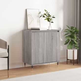 vidaXL Credenza Grigio Sonoma 60x35x70 cm in Legno Multistrato - Vidaxl