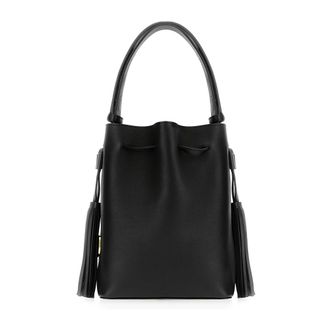 Valentino Garavani Small Leather Bucket Bag - - Bags - Donna - Nero - ONE SIZE
