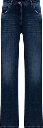 Twinset Straight Jeans - Dames - Regular Fit Jeans - Blauw - W29 - Jeans