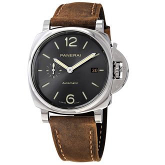 Officine Panerai Pre-owned Panerai Luminor Grey Dial Mens Watch PAM00904