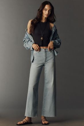 Frame Denim Le Slim Palazzo High-Rise Wide-Leg Jeans