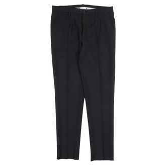 Dolce & Gabbana Suit Trousers, male, Black, Size: M Chinos