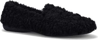 Ron White Teddy Wool Slipper in Onyx at Nordstrom, Size 10-10.5Us